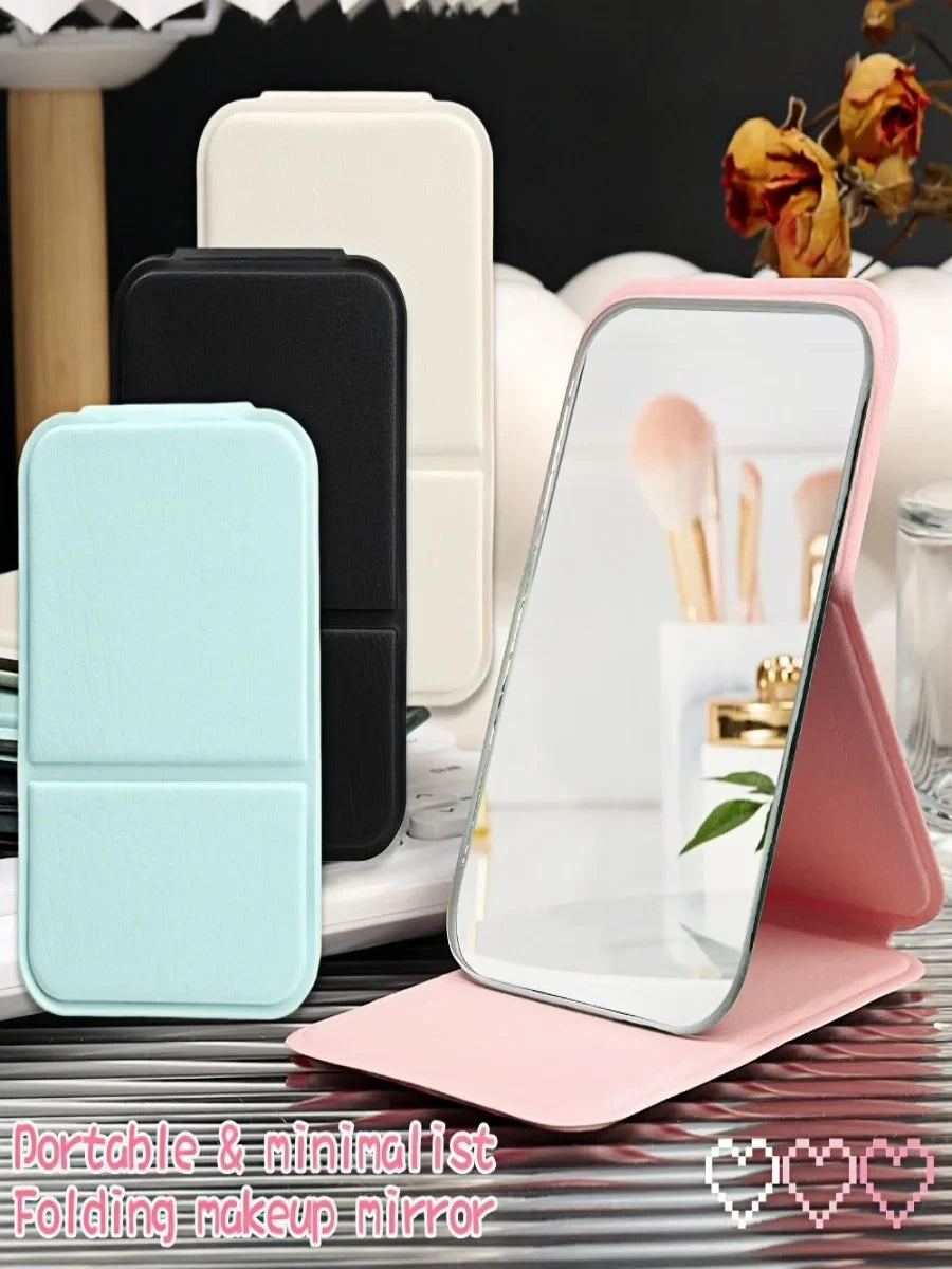 Portable Folding Makeup Mirror