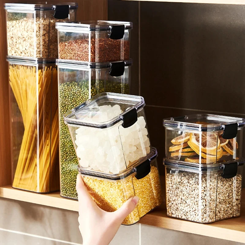 Kitchen Grain Storage Organizer Set