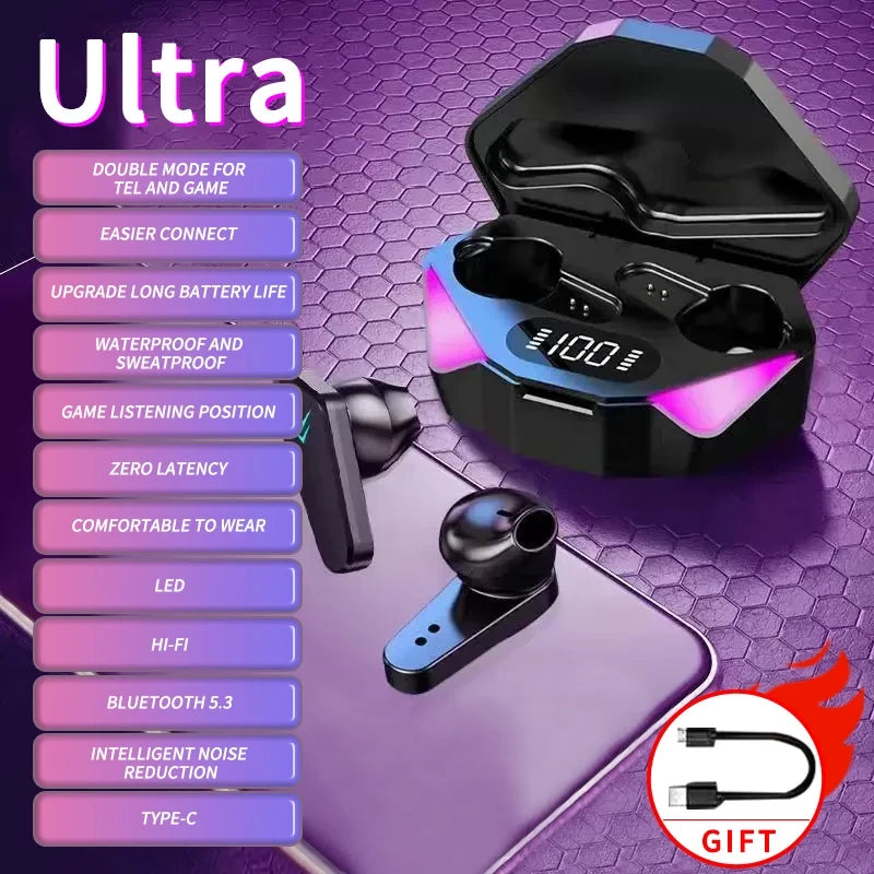 Sport Earbuds with Secure Earhooks