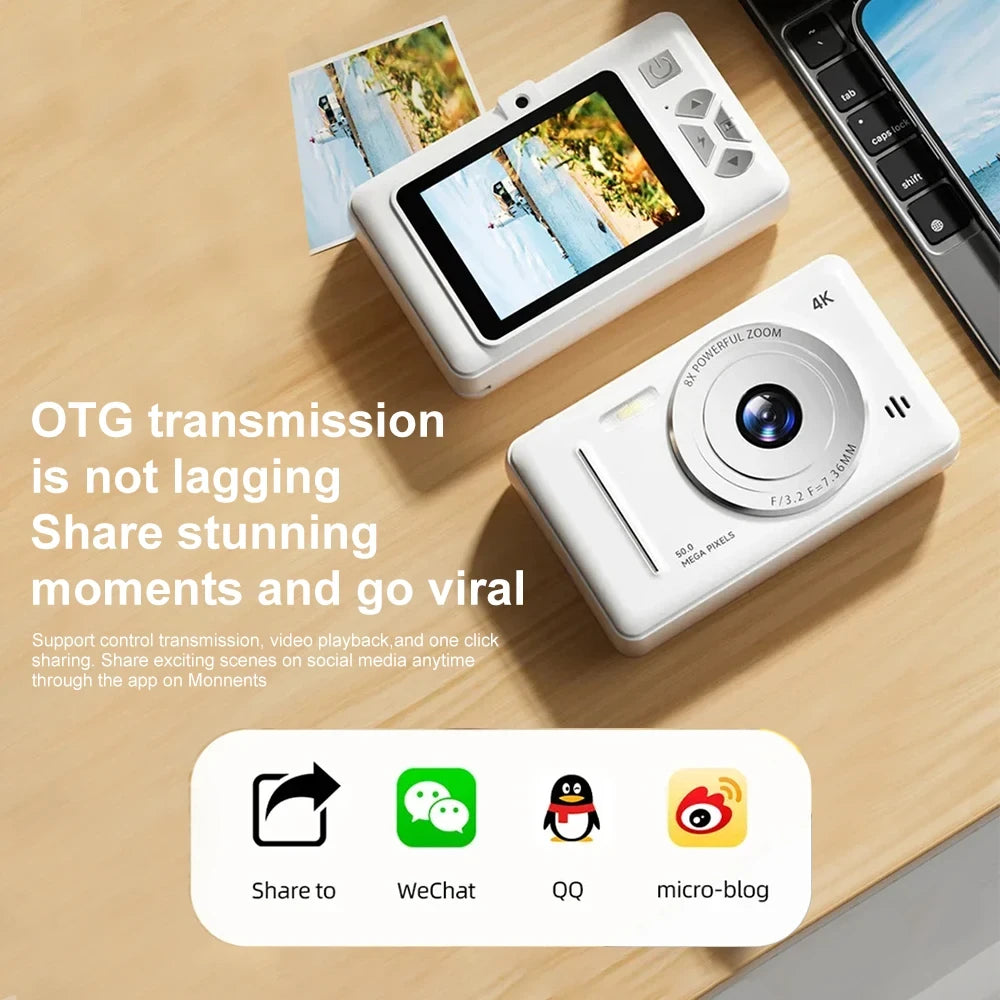4K Digital Vlogging Camera