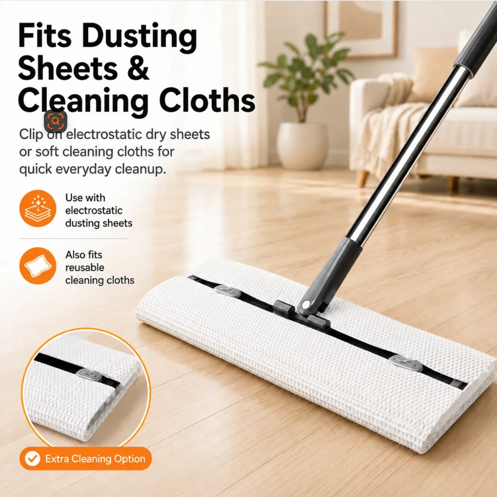 Flat Mop And Bucket Set